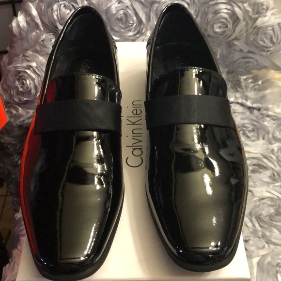 Calvin Klein Mens Bernard Tuxedo Shoes 